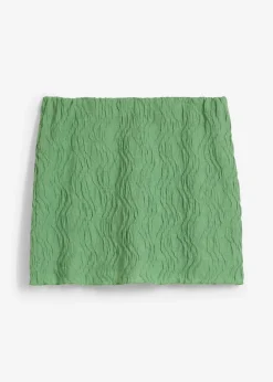 New Minifalda con aspecto estructurado Mujer Faldas