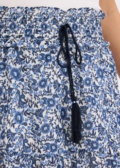 Hot Minifalda de algodón ligero con diseño bohemio Mujer Faldas