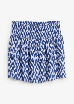 Minifalda de viscosa fluida Mujer Faldas