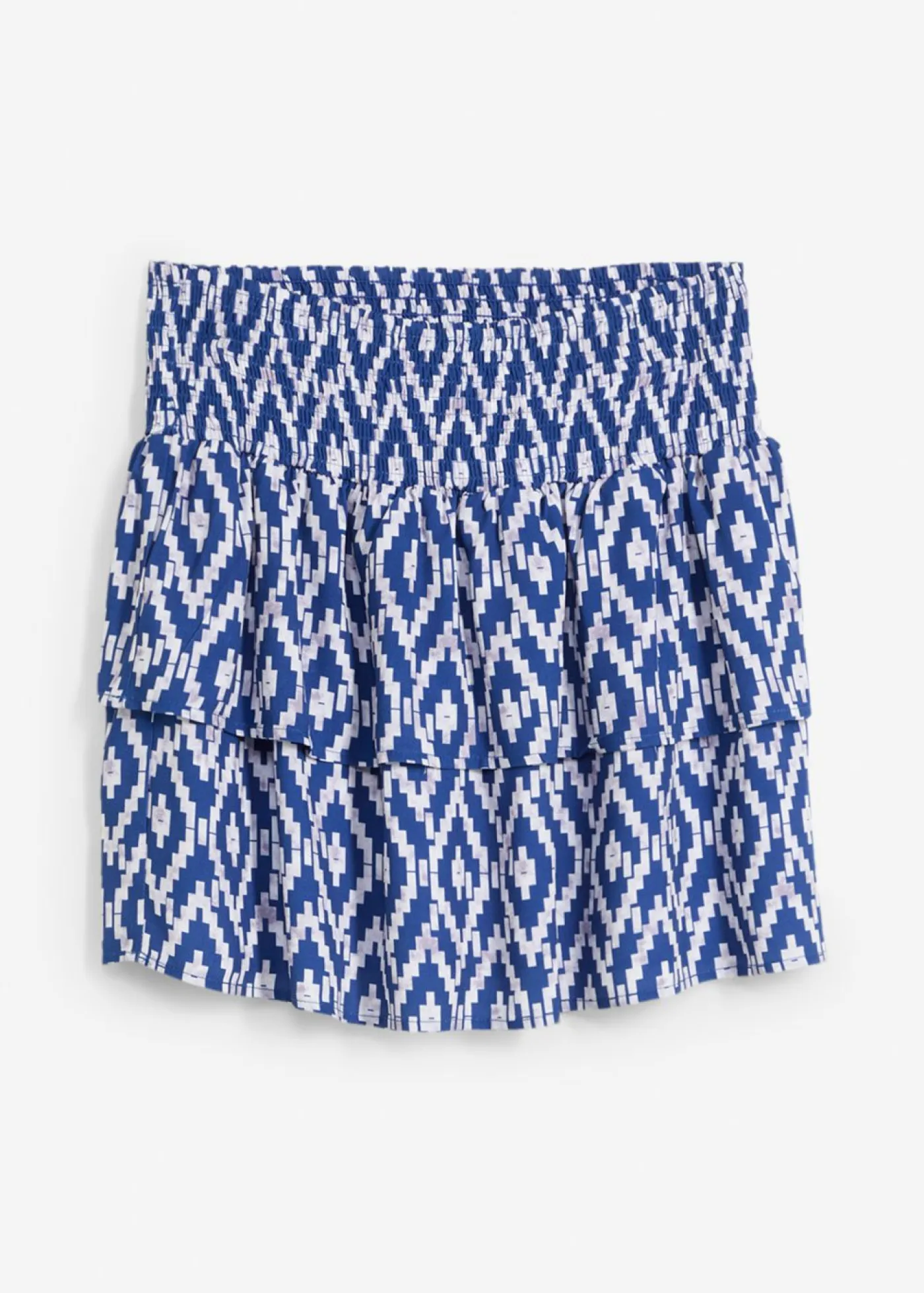 Minifalda de viscosa fluida Mujer Faldas