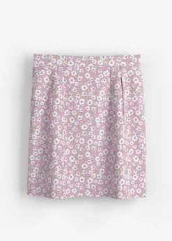 Clearance Minifalda de viscosa fluida Mujer Faldas