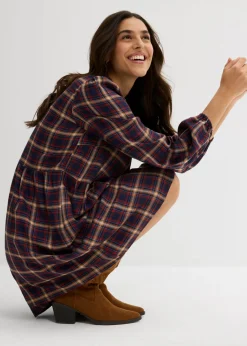 Clearance Minivestido de viscosa suave Mujer Vestidos