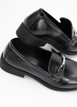 Outlet Mocasines con hebilla Mujer Tendencias·Zapatos Veganos|Mocasines
