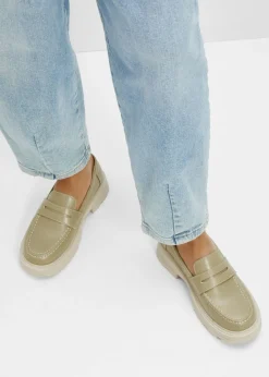 Mocasín chunky con suela ligera Mujer Tendencias·Zapatos Veganos|Mocasines