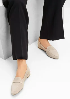 Online Mocasín de piel Mujer Mocasines|Zapatos Primavera-Verano
