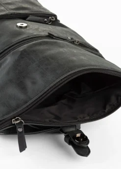 New Mochila con bolsillo exterior y detalle de hebilla Mujer Bolsos