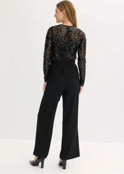 Online Mono con bordado de lentejuelas Mujer Monos|Ropa Elegante