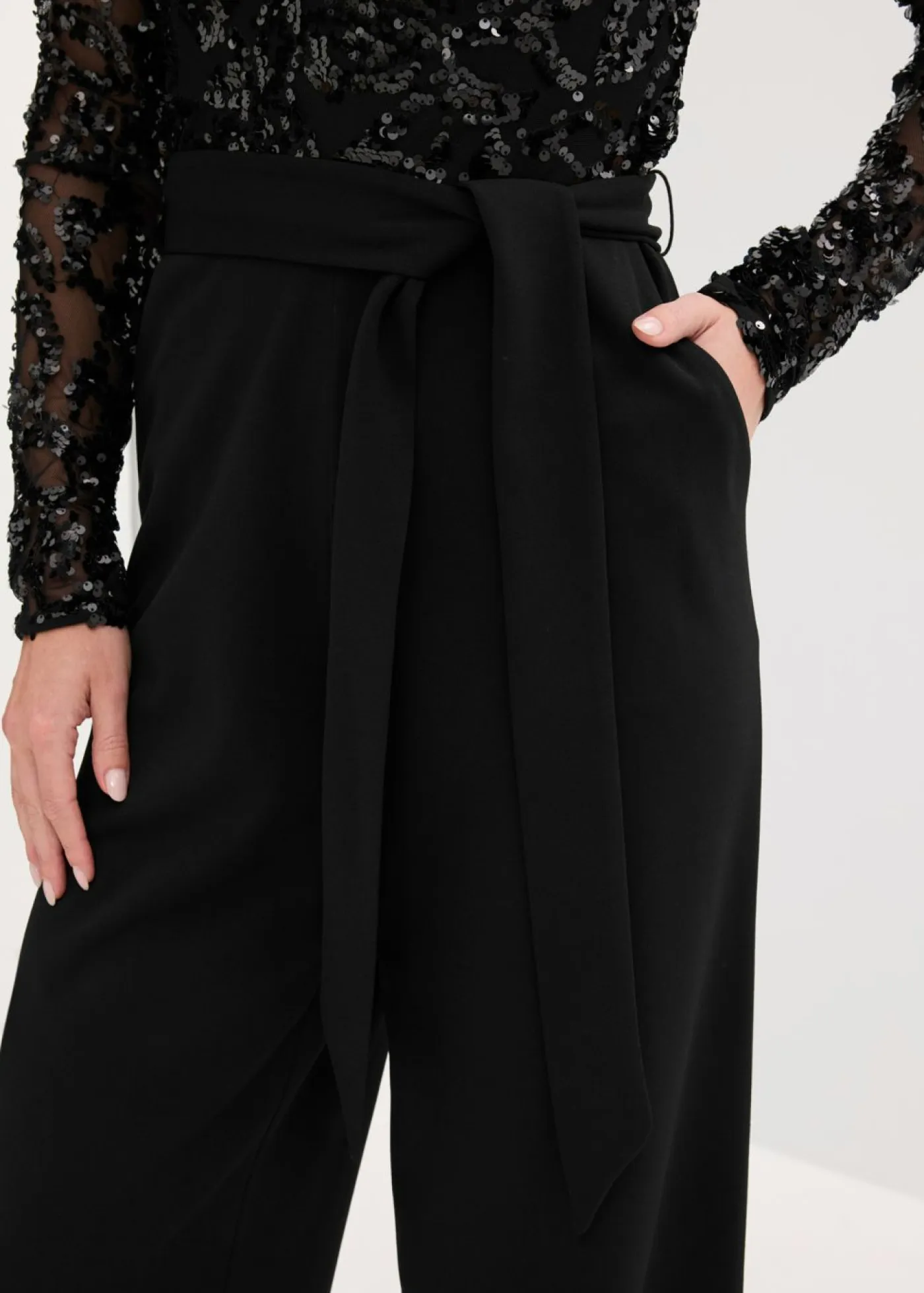 Online Mono con bordado de lentejuelas Mujer Monos|Ropa Elegante