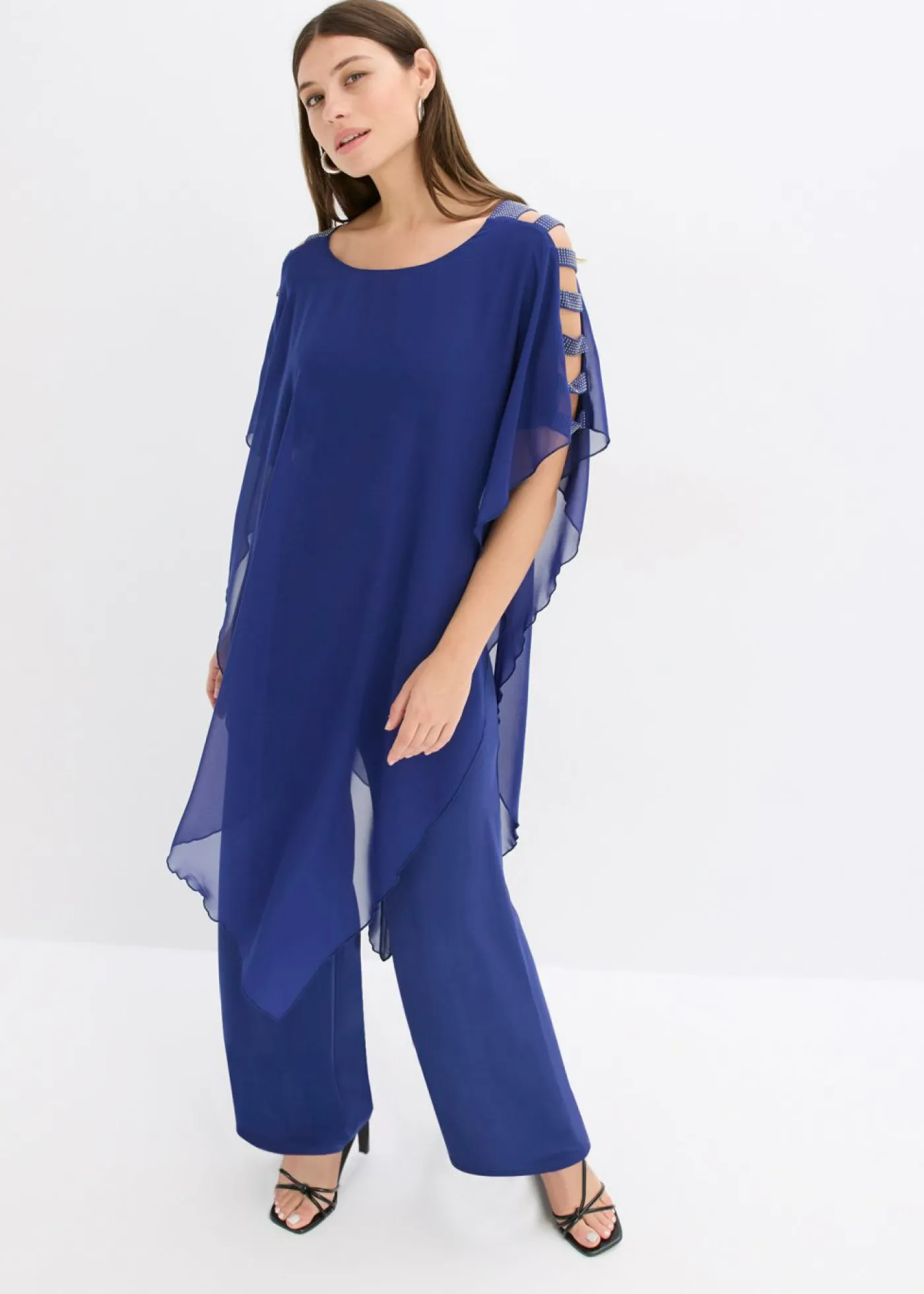 Hot Mono con capa de gasa fina Mujer Monos|Ropa Elegante