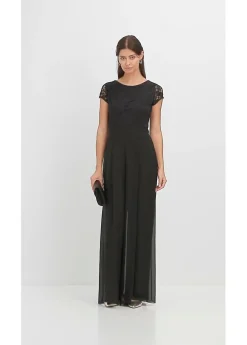 Outlet Mono con encaje e inserto de gasa Mujer Monos|Novedades