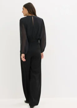 Outlet Mono con gasa y purpurina Mujer Monos