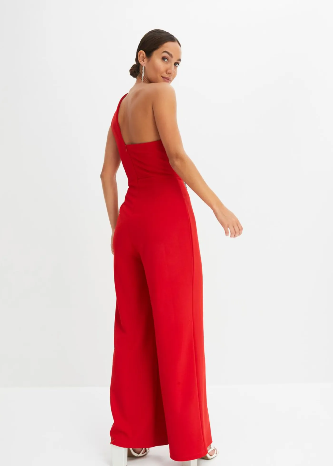Online Mono de crepé estructurado Mujer Monos|Ropa Elegante