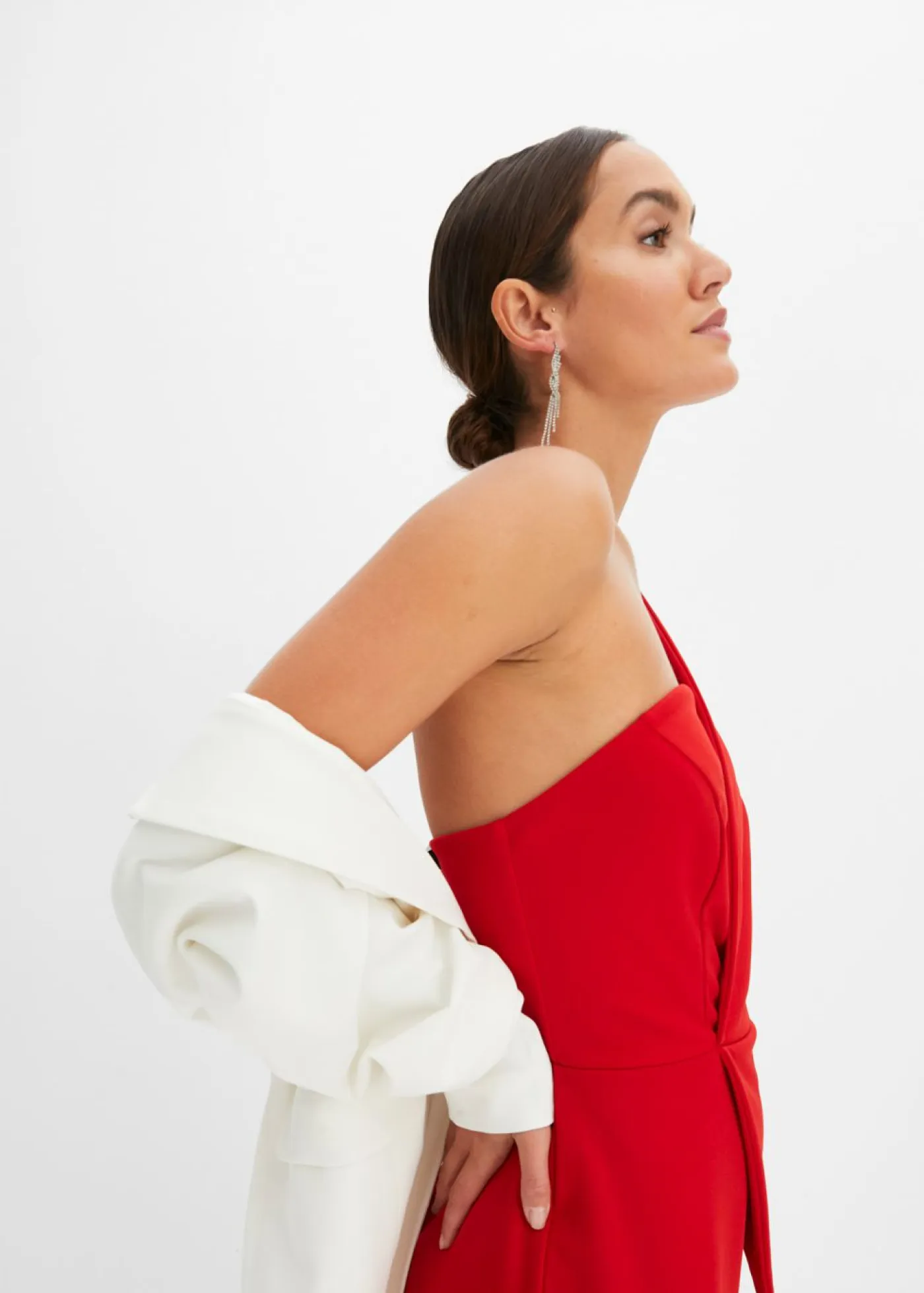 Online Mono de crepé estructurado Mujer Monos|Ropa Elegante