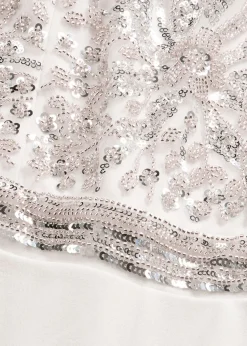 Outlet Mono de crepé estructurado con bordado de perlas Mujer Monos|Novedades