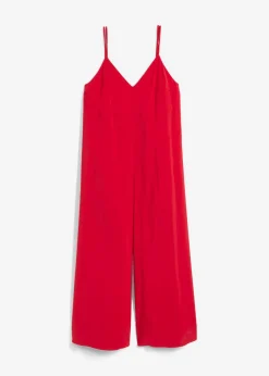 New Mono de mezcla de viscosa con tirantes ajustables Mujer Esenciales|Monos