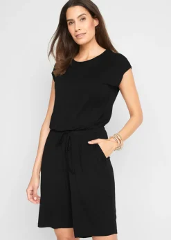Online Mono de mezcla de viscosa suave Mujer Monos