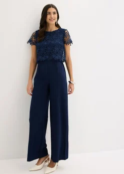 Mono de neopreno suave con encaje Mujer Novedades
