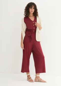 Discount Mono de punto de mezcla de viscosa Mujer Monos