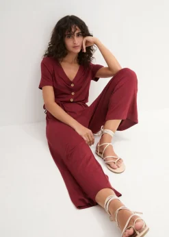 Discount Mono de punto de mezcla de viscosa Mujer Monos