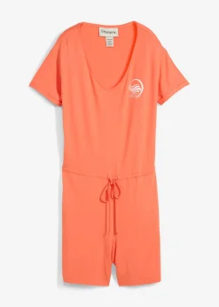 Clearance Mono de punto de mezcla de viscosa fluida Mujer Monos