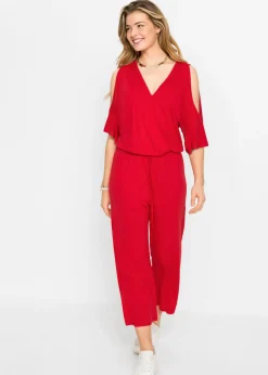 Outlet Mono de punto de viscosa fluida Mujer Monos