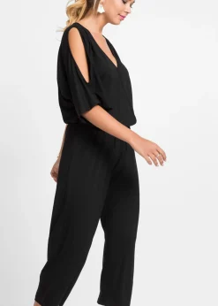 Online Mono de punto de viscosa fluida Mujer Monos