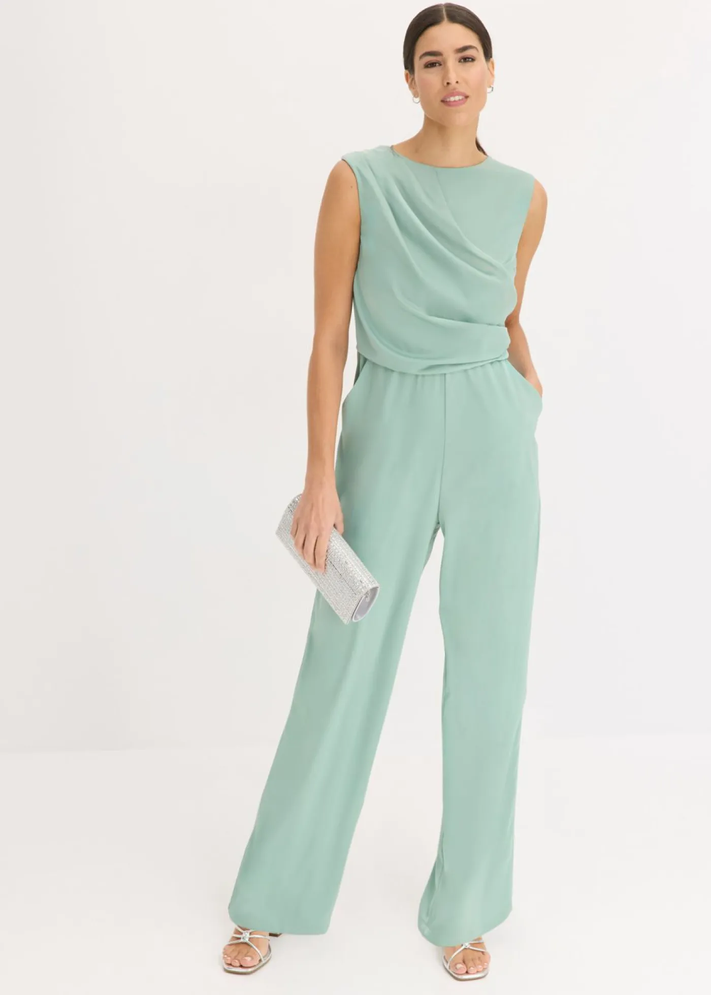 Best Mono de satén brillante Mujer Novedades|Ropa Elegante