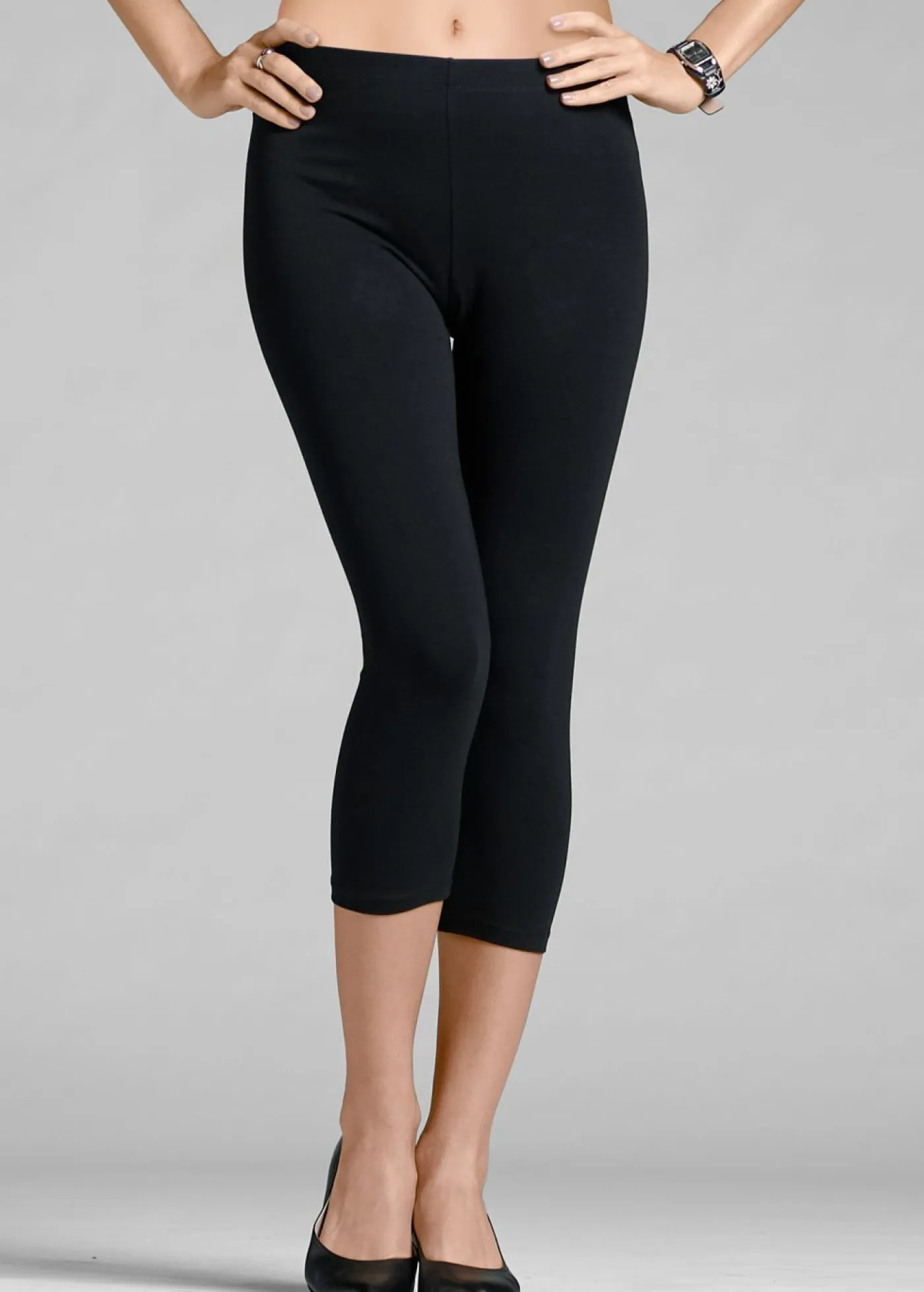 Discount Pack de 2 leggings cropped Mujer Básicos|Pantalones