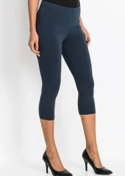 Outlet Pack de 2 leggings cropped Mujer Básicos|Pantalones