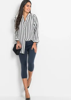 Outlet Pack de 2 leggings cropped Mujer Básicos|Pantalones