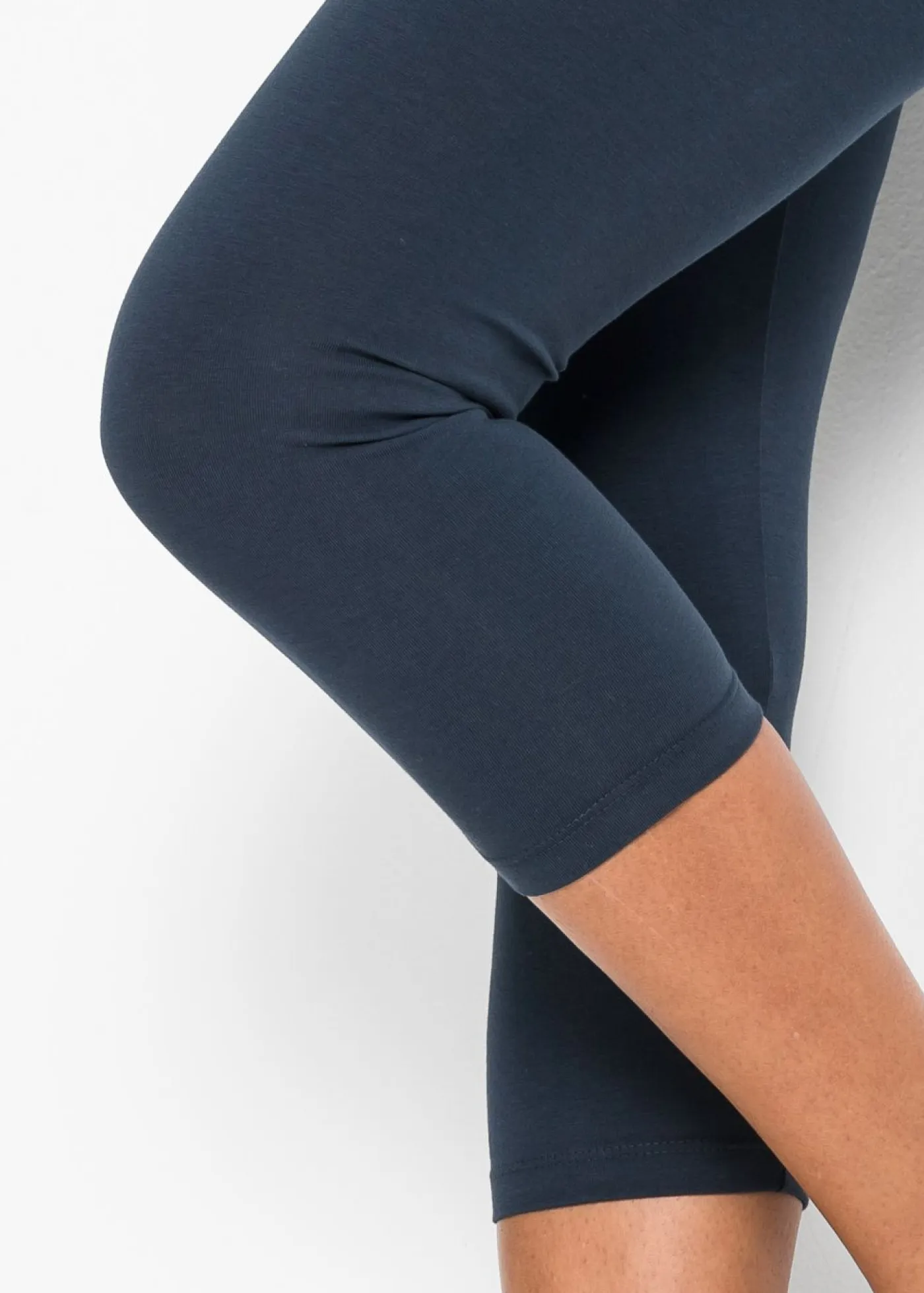 Outlet Pack de 2 leggings cropped Mujer Básicos|Pantalones