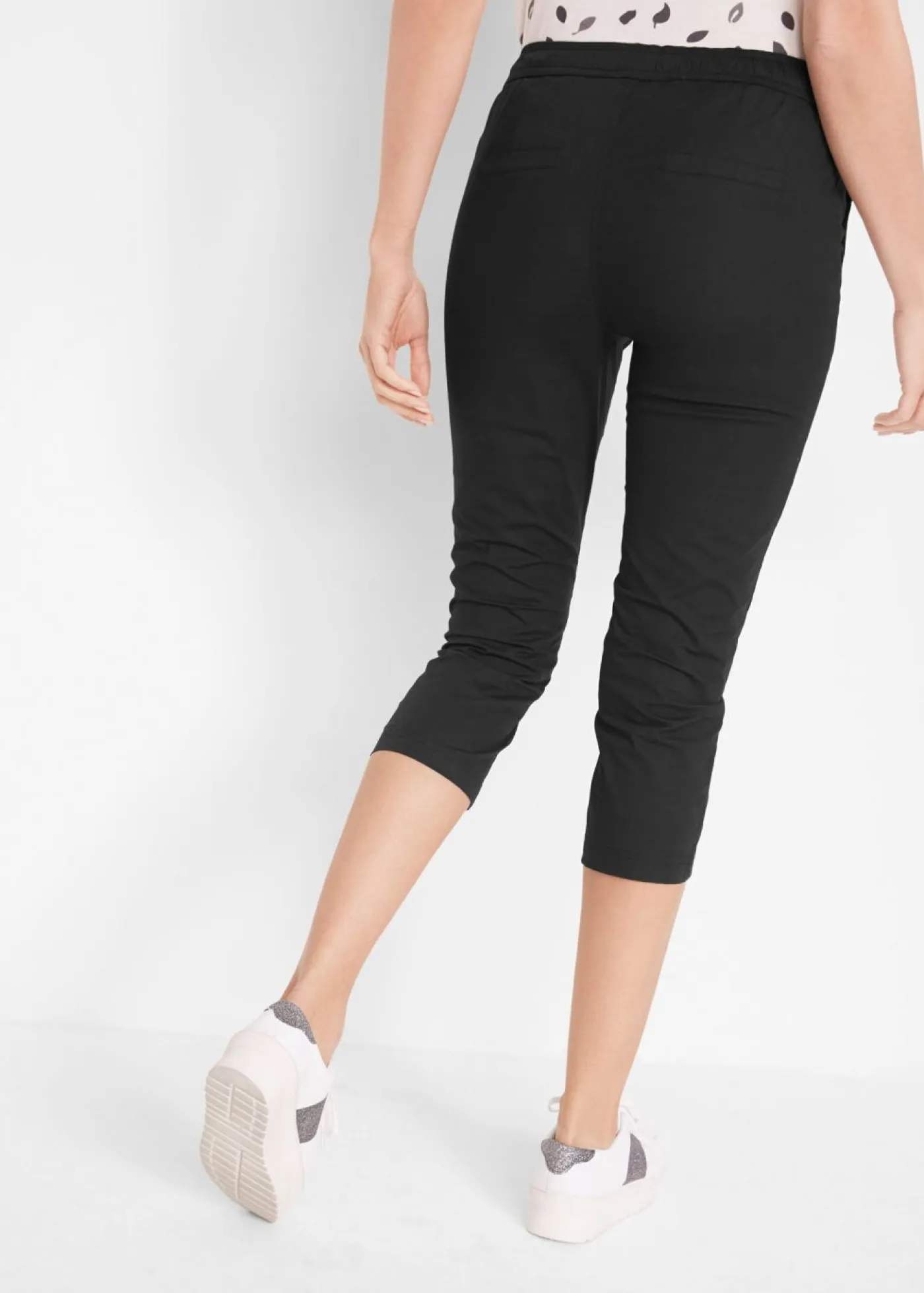 Discount Pantalón 3/4 con cordón Mujer Pantalones