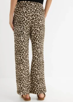 Best Pantalón 2 en 1 de muselina pura de algodón para durante y después del embarazo Mujer Premamá