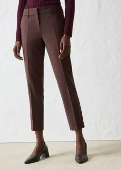Best Pantalón ajustado con lana Mujer Premium|Pantalones