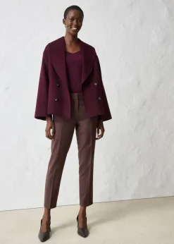 Best Pantalón ajustado con lana Mujer Premium|Pantalones