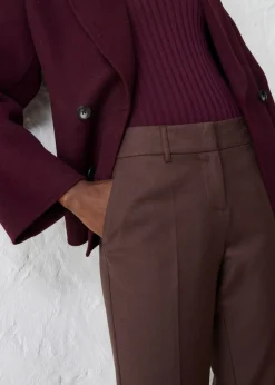 Best Pantalón ajustado con lana Mujer Premium|Pantalones