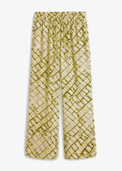Discount Pantalón ancho con estampado Mujer Pantalones