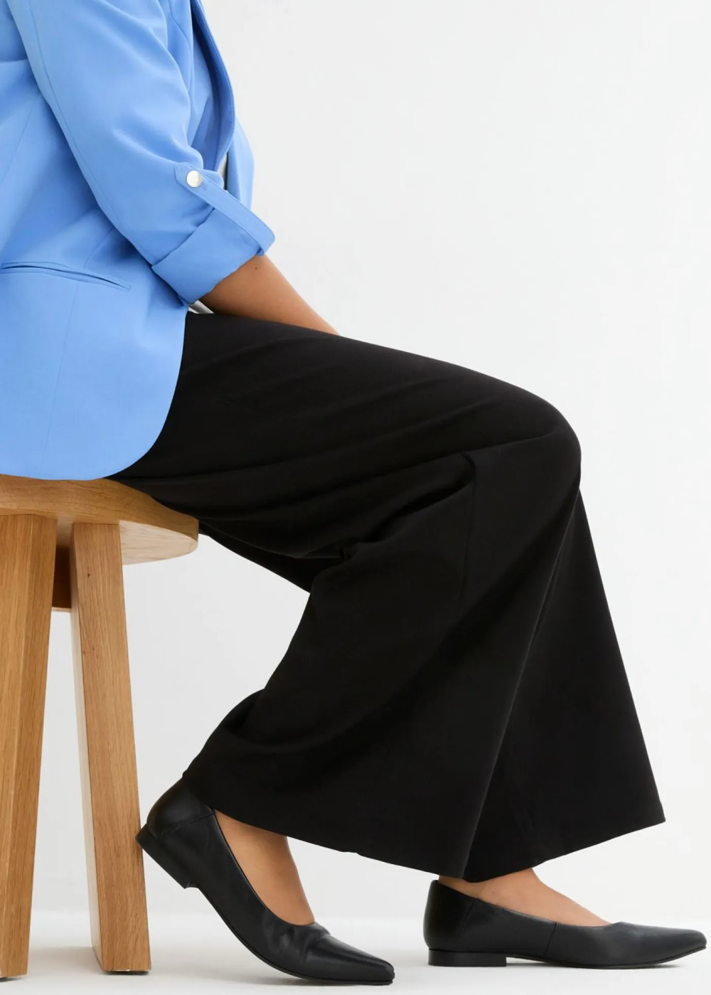 Outlet Pantalón ancho Marlene Mujer Pantalones