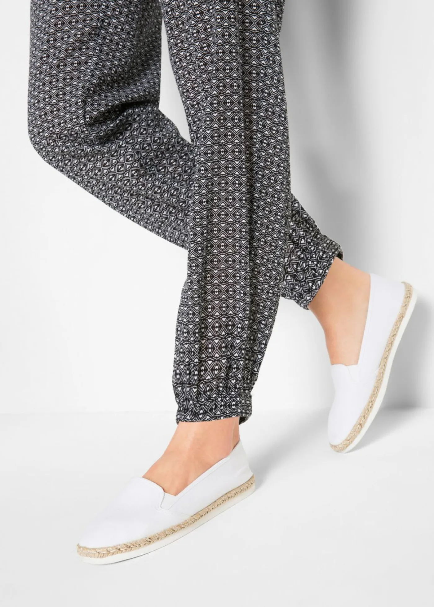 Hot Pantalón bombacho arrugado Mujer Pantalones