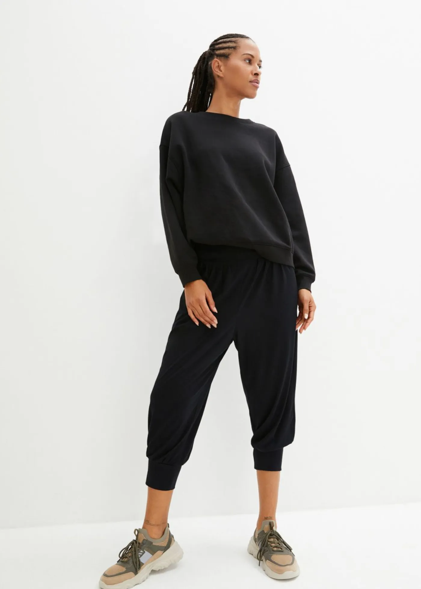 Best Pantalón bombacho con largo capri Mujer Homewear|Ropa Deportiva