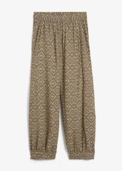 Discount Pantalón bombacho de algodón puro Mujer Pantalones