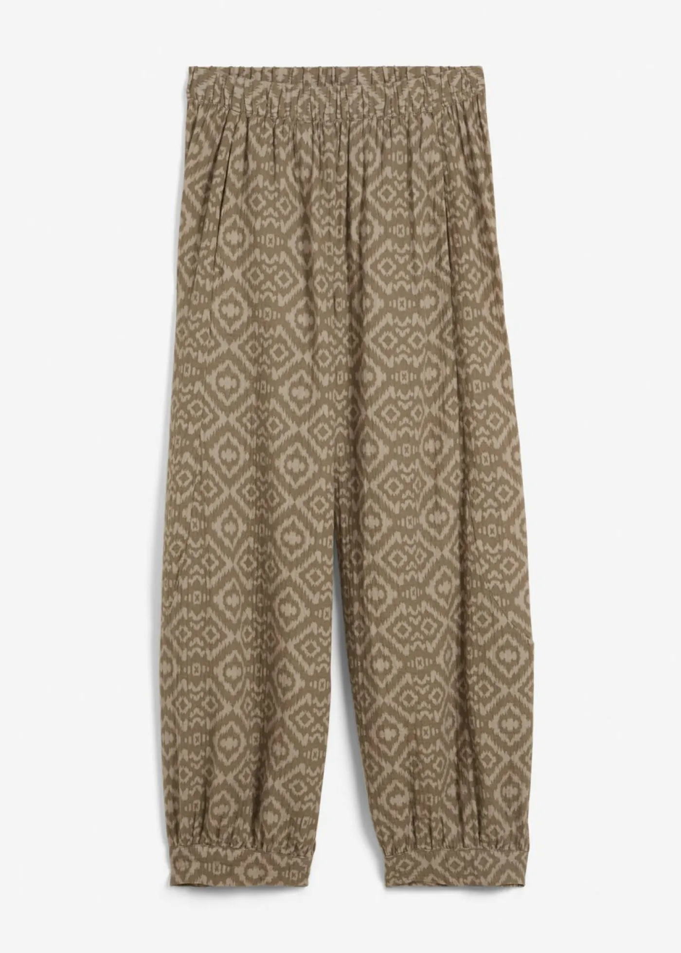 Discount Pantalón bombacho de algodón puro Mujer Pantalones