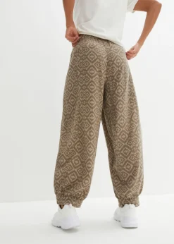 Discount Pantalón bombacho de algodón puro Mujer Pantalones