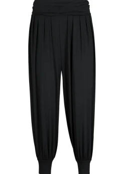 Outlet Pantalón bombacho de suave mezcla de viscosa Mujer Pantalones