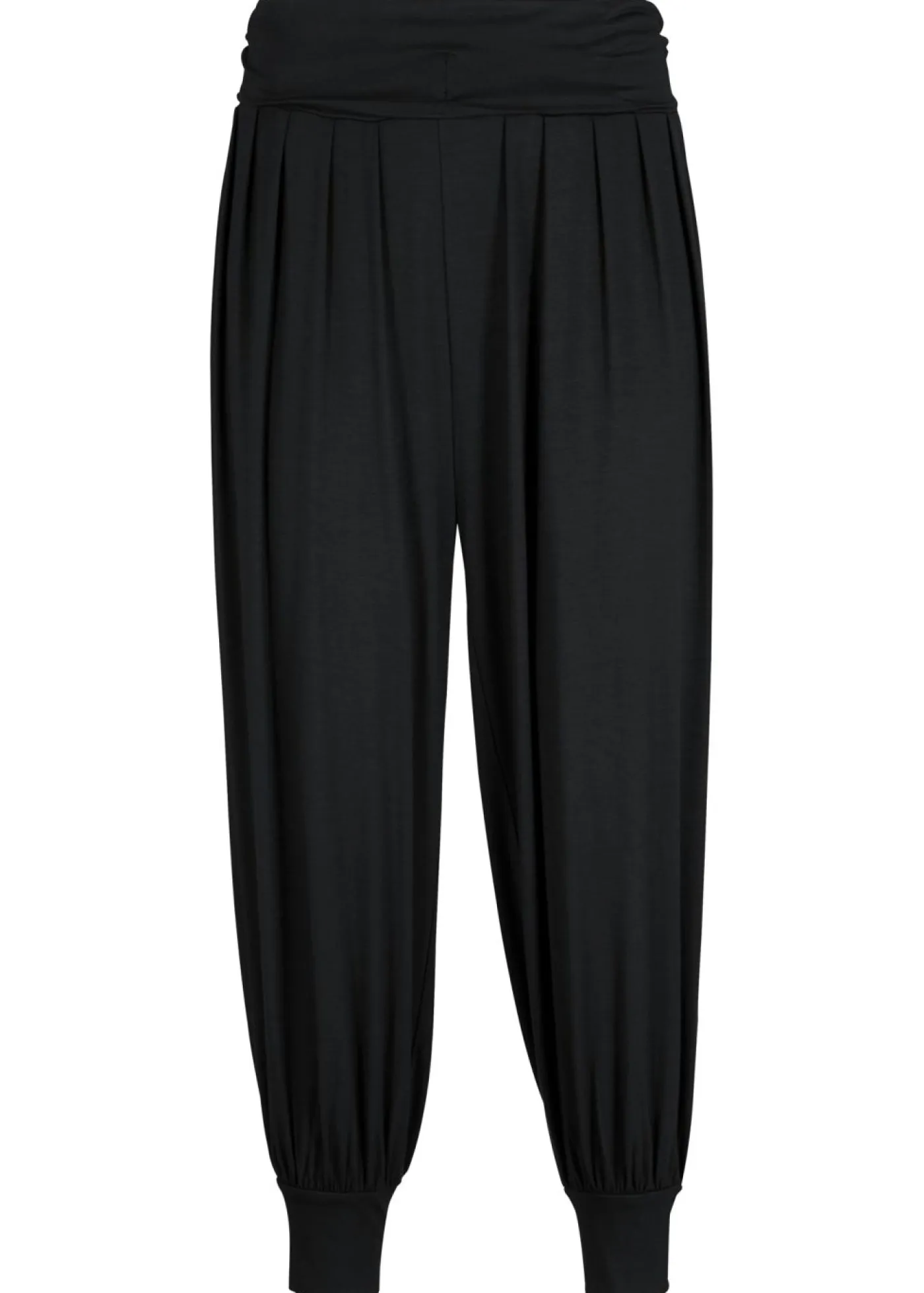 Outlet Pantalón bombacho de suave mezcla de viscosa Mujer Pantalones
