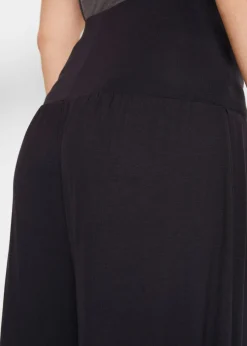 Outlet Pantalón bombacho de suave mezcla de viscosa Mujer Pantalones