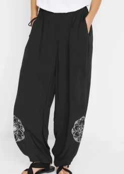 Best Pantalón bombacho de viscosa Mujer Pantalones