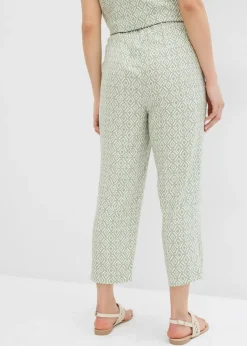 Pantalón bombacho de viscosa Mujer Conjuntos De Ropa|Pantalones