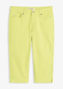 Best Pantalón capri con cintura cómoda Mujer Pantalones