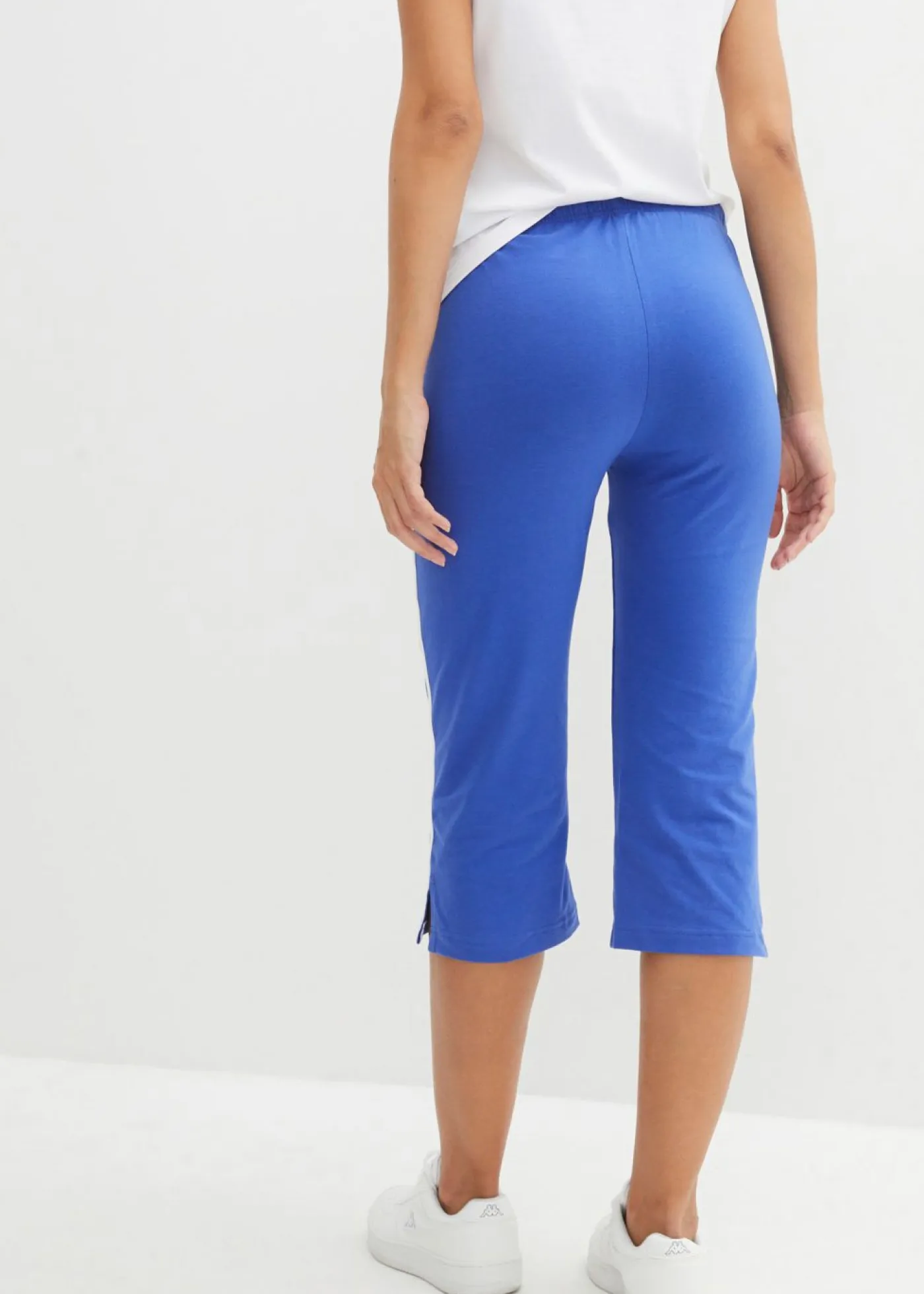 Online Pantalón capri de algodón con elástico (2 unidades) Mujer Ropa Deportiva|Básicos